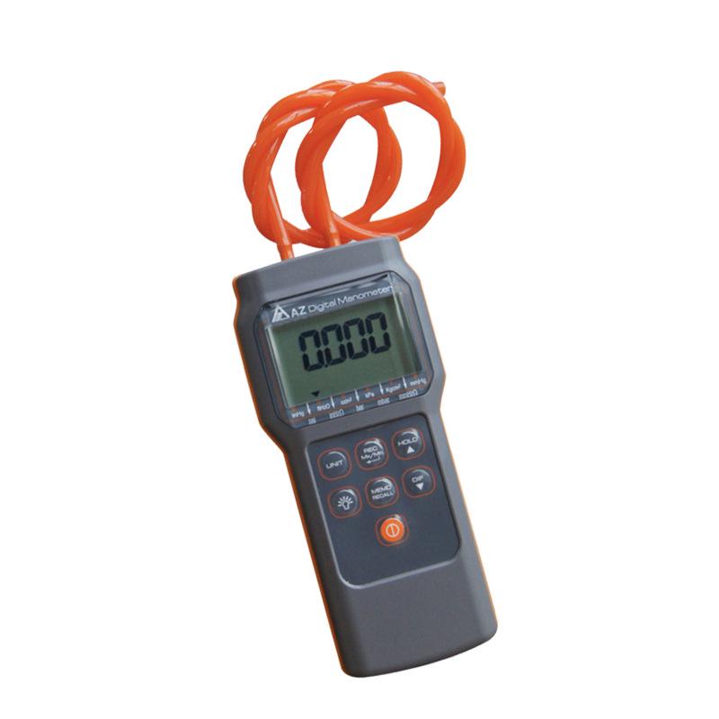 Taiwan Hengxin AZ82062 High-Precision Handheld Digital Differential Pressure Meter