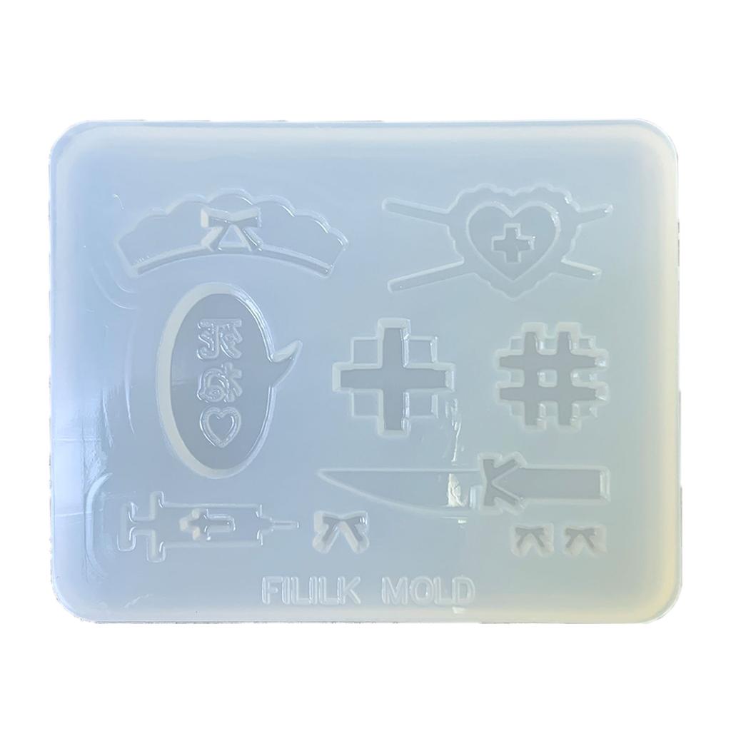 Versatile Silicone Molds Nonstick Candy Shaping Tools Kitchen Gadgets for Chocolates and Jellies Jewelry Accessories