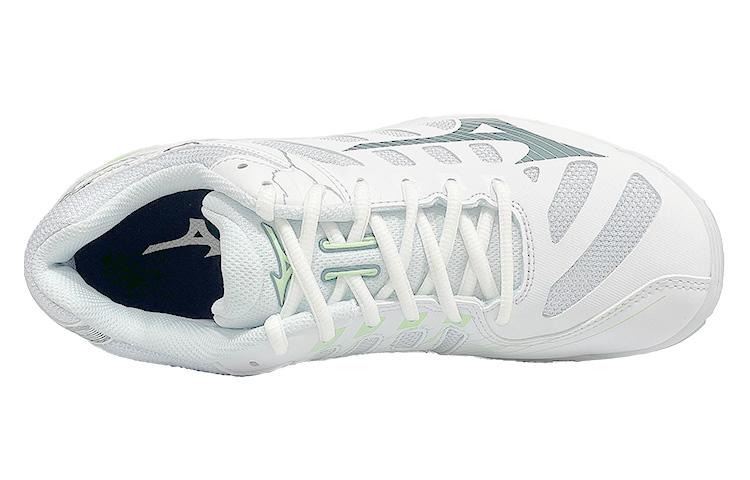 Mizuno Wmns Wave Voltage 'White Patina Green'