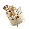 Makeup Brush Holder 360 Degree Rotating Cosmetic Storage Cup for Vanity Small Perfume Lipstick