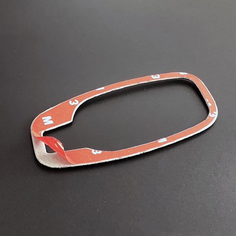 4 teile/satz Carbon Faser Auto Innen Türgriff Abdeckung Dekoration Aufkleber Für BMW E60 5 Serie 2005-2010 Auto tuning