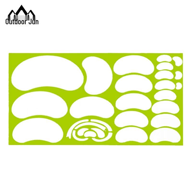 Outdoor Tactical Mapping Ruler