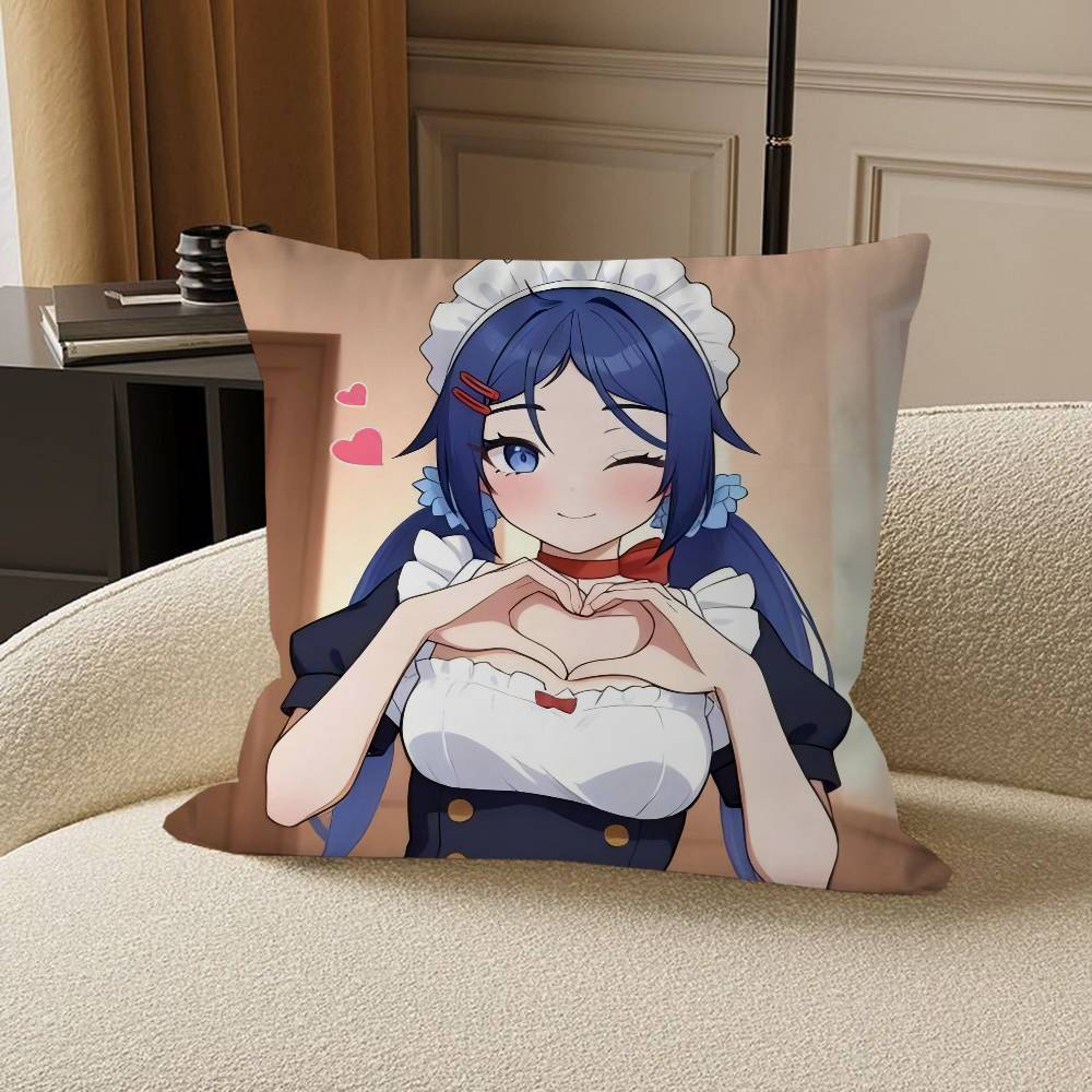 Cute M-MiSide MitaS Game Pillow Anime Pillow Sofa Bed Head Pillow Cover Cushion Cover 45x45 Cm Fashion