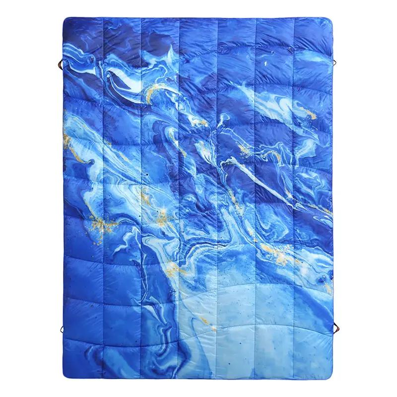 

Палатка для кемпинга на открытом воздухе, портативное пуховое одеяло, спальный мешок, многофункциональный плащ, пуховое одеяло, теплое одеяло для сна