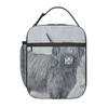 Grey Highland Yak Pattern Insulated Lunch Bag for Women Children Portable Food Boxes Thermal Lunch Box Tote