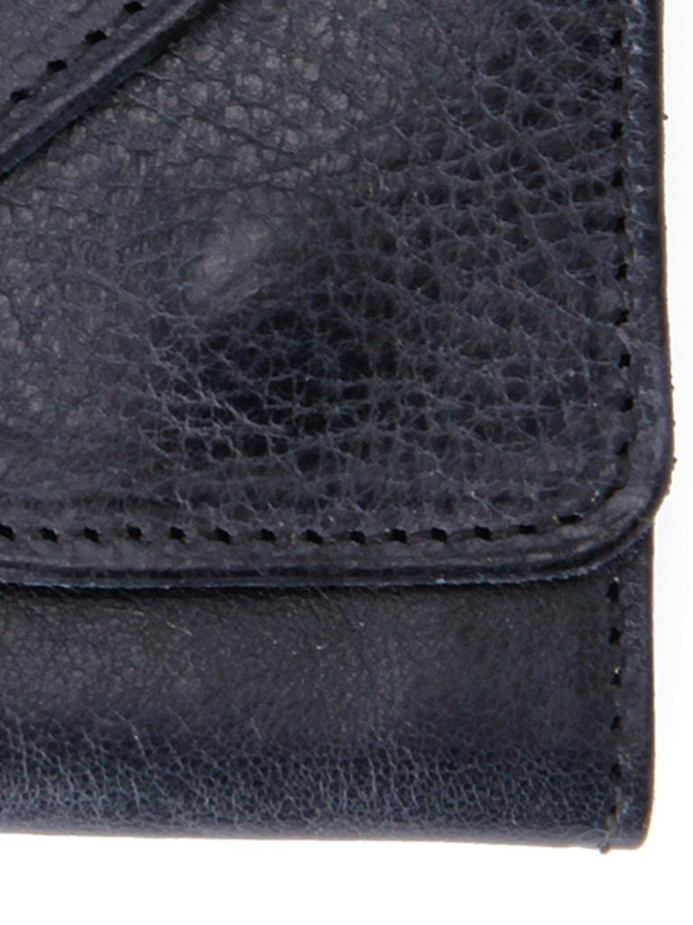 Card Case Leather Genuine Leather Cowhide Unisex Dark Brown [IL BISONTE] Women's Men's