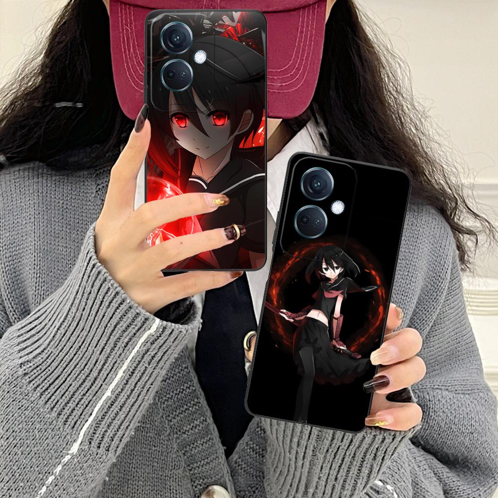 Akame Kurome Matte TPU Mobile Phone Case for OPPO Find X9 X8 X7 X6 X5 X3 X2 Plus S Pro Ultra Lite Colorful Printing Cover