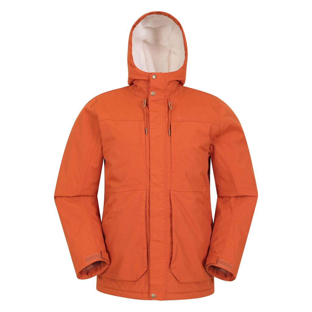 Mountain Warehouse Mens Coastline Borg Waterproof Jacket