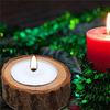 3 Pcs Novelty Wooden Candle Holder Tree Branch Shape Candle Stick Home Decoration