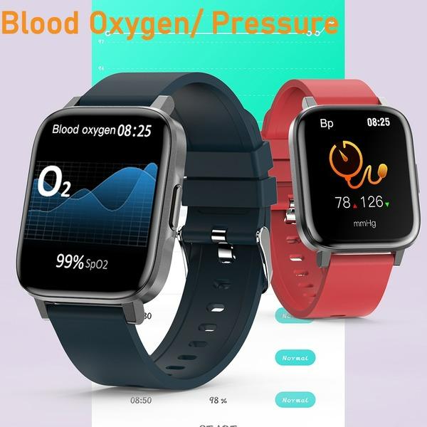 NORTH EDGE Sportovní fitness hodinky s plně dotykovým displejem IP67 Vodotěsné Bluetooth chytré hodinky pro Android iOS