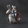 Medieval Knight Serie Figures Building Blocks Warrior Soldiers Guards Lion Heart Hospital Teutonic Knight Battle Pastor Kid Gift