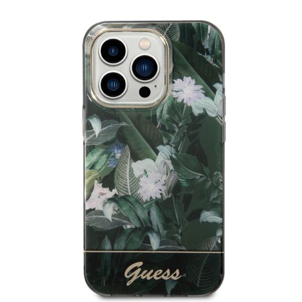 Guess Guhcp14Xhgjgha Iphone 14 Pro Max 6,7 Zielony/Green Hardcase Jungle Collection