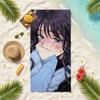 Anime K-Kaoruko W-Waguri Towel Soft Pool Gift For Travel Gym Shower Camping Quick Dry Sports Beach Towels