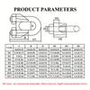 U-Shaped Cable Clips M2 M3 M4 M5 M6 M8 M10 Wire Clamp,Metal Clip,Hardware Rigging,Hardware Accessories,304 Stainless Steel