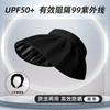 Sunscreen visor hat shell hat fisherman beach hat UV protection face cover empty top sports sun hat adjustment headband