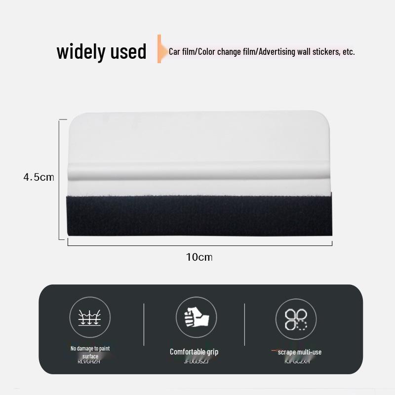 Cross-Border Privacy Film Tool: Glass & Phone Window Film Scraper with Cloth