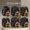 Men's Winter Quick-Dry Warm Training Long-Sleeve Base Layer Top