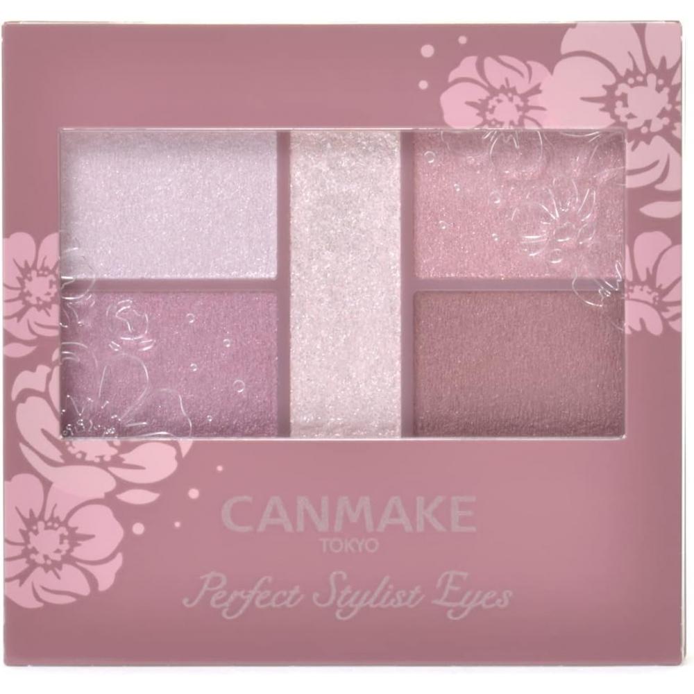 

Canmake Perfect Stylist Eyes V 26 Mirage Mauve 2,5 г лавандово-фиолетовые тени для век 5 цветов 26 Mirage Mauve