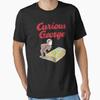 Jigsaw Puzzle Curious George Essential T Shirt Vintage Washed Comfortable Streetwear Stylish Unisex Top For Everyday Wear