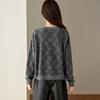Srcr Women's 100% Cashmere Jacquard Sweater