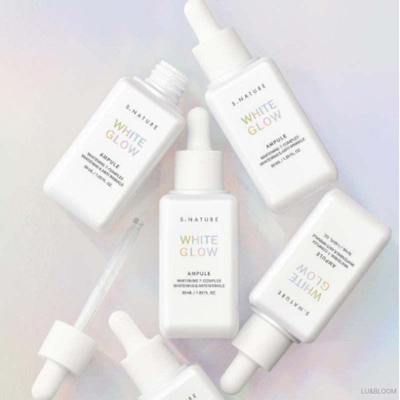 S.NATURE White Glow Ampoule 50ml (+Free gift)