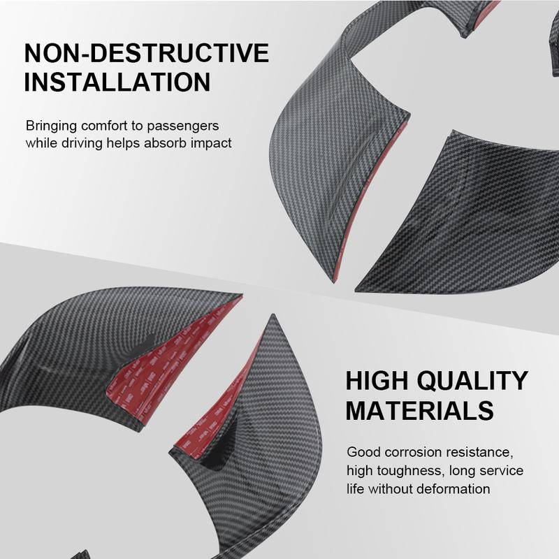 Spoiler ad ala fissa per moto per Yamaha YZF-R7 YZFR7 2021 2022 2023 ABS ala aerodinamica ala dinamica winglet laterale alettone