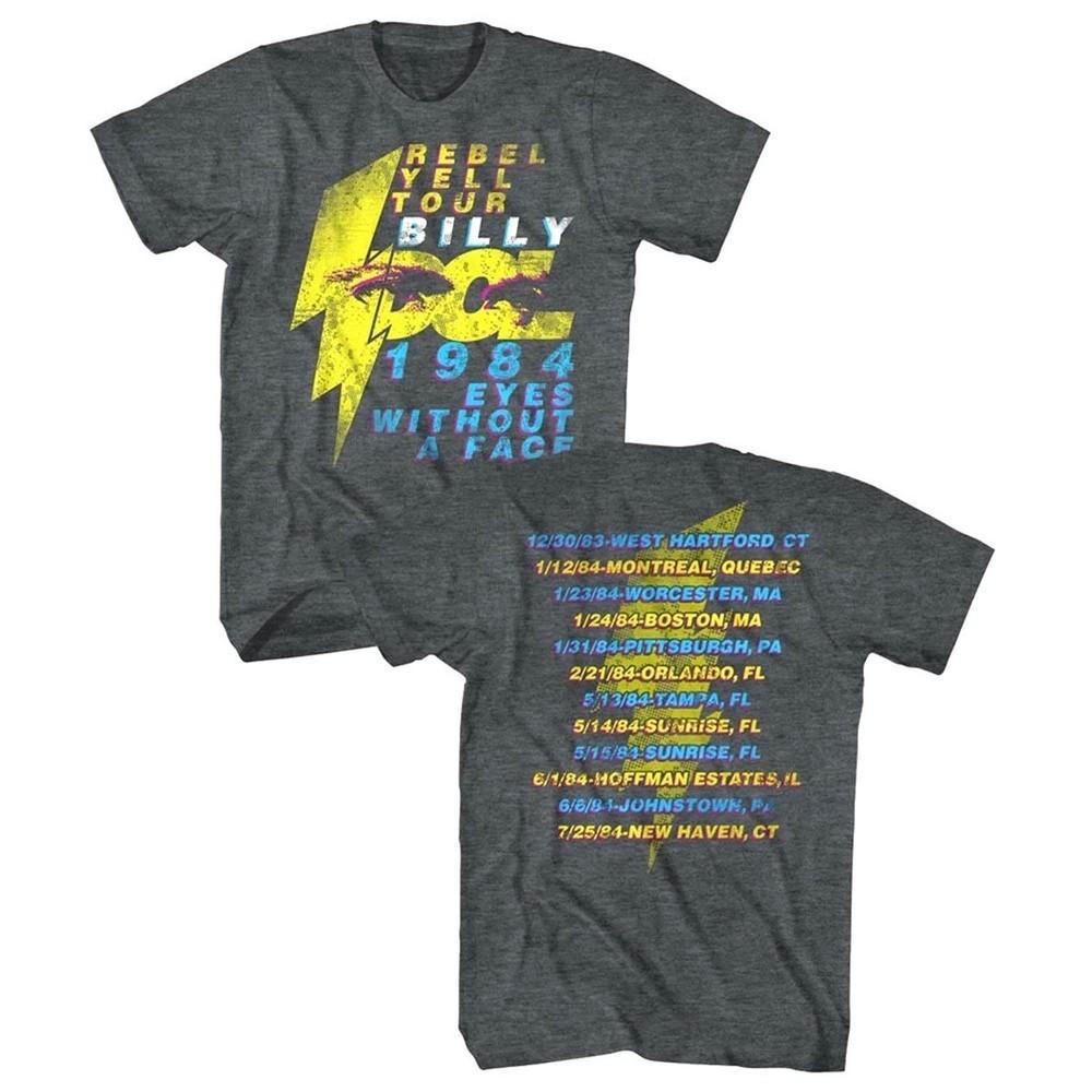 Billy Idol Rebel Yell Album Tour 1984 Eyeballs Mens T Shirt Unisex T-Shirt L