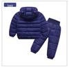Children's Off-Season Down Coat Set: Toddler Boys & Girls Two-Piece Jacket for Autumn & Winter