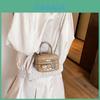 Modern Chic Korean Chain Quilted Bucket Bag For Women 2023 New Trendy Shoulder Crossbody Handbag