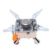 Portable Camping Stove 2800W Stainless Steel Foldable Mini Butane Gas Stove with Electronic Ignition for Hiking Picnic