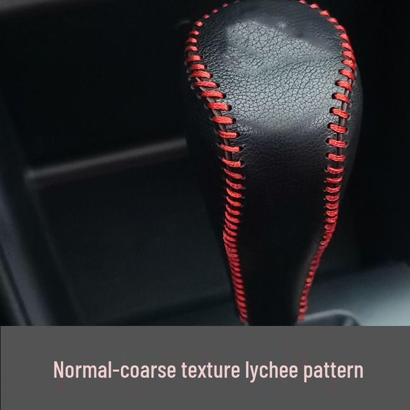 

Шкіряна накладка на ручку перемикання передач Volkswagen Tayron - Стійка до зносу, Захисна накладка на важіль перемикання