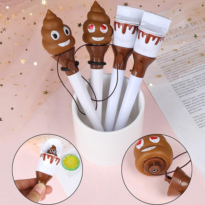 Caca de toaletă Cadouri amuzante împingabile Articole de papetărie Cadouri pentru copii Pix creativ