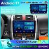 Android 17 Car Radio for Toyota Auris E150 2006 - 2012, 2 Din Stereo Multimedia Player, Wireless Carplay, 4G, GPS, WiFi, FM
