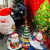 24 Inch Christmas Inflatable PVC Material Waterproof Blow Up Christmas Decorations Clear Ball 60CM Size
