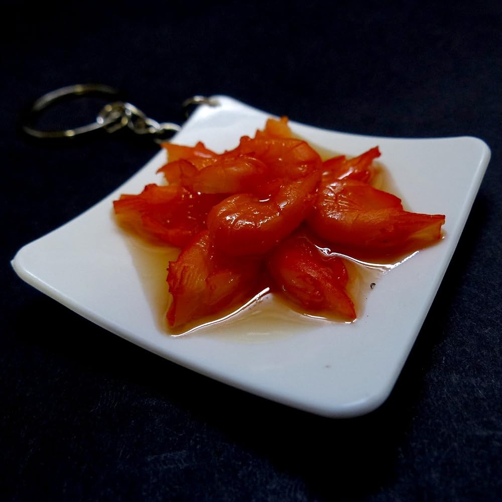 Food Sample GS-062 Shrimp Chili Keychain Japanese Cuisine Accessory