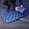 Outdoor Camping Sleeping Pad Folding Sleep Mat Beach Inflat Mattress with Pillows Ultralight Air Mat Travel Hiking New
