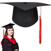 Academic Hat Free Size Academy Souvenir Caps Cosplay Supplies Ornament DIY Party Accessories Unisex Graduation Hat