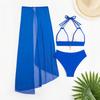 Sexy Bikinis Badeanzüge Damen Bademode Push Up Weiblich Strand Schwimmbekleidung Badeanzüge Dreiteiliges Bikini-Set