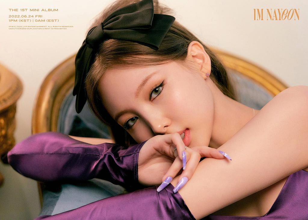 Twice Nayeon IM NAYEON 1st Solo Mini Album Version Polaroid Clear Business Interview Poster On Sealed A-I'M CD+PhotoBook+Envelope+1p PhotoCard+1p