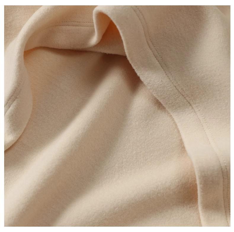 Women's Thermal Half-High Neck Brushed Long-Sleeve Base Layer Top for Autumn/Winter