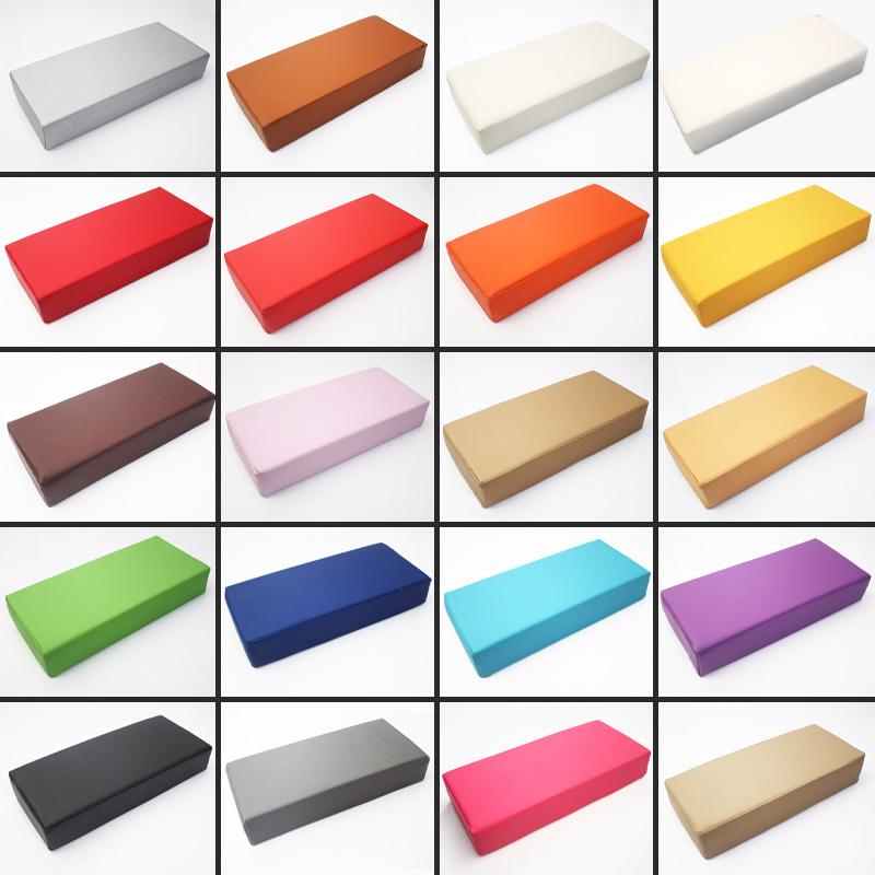 45x20x8cm Multi-Color Neck Pillows for Side Sleepers Foam Pillows for Sleeping Head Pillow Waterproof Faux Leather Easy To Clean