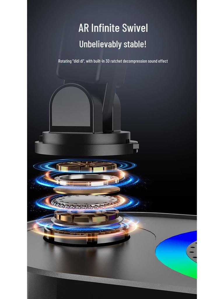 Smart Induction Stand: 5-in-1 Wireless Bluetooth Speaker & Vertical Tablet Charging Dock