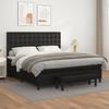 VidaXL Slat Bed Base with Mattress, Upholstered Bed, Double Bed, Adult Bedroom Interior Bed, Modern, 3137677