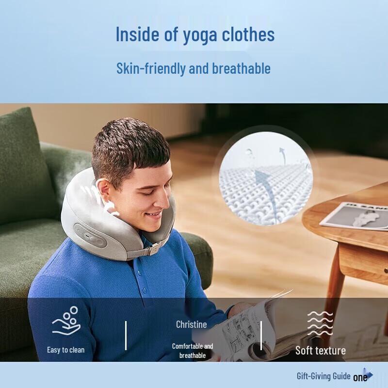 SKG N5 U-shaped Neck and Shoulder Massager with Heat Therapy