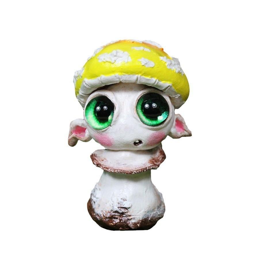 Adorable Mushroom Elf Resin Figurine Charming Home Decor Tabletop Decoration For Garden