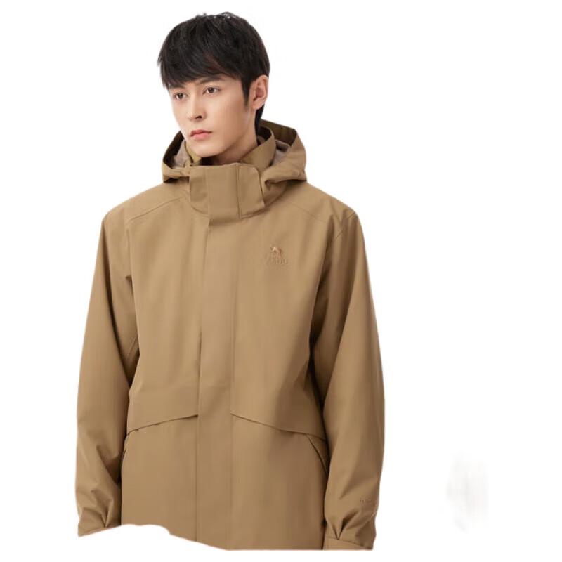 Camel Men s 3-in-1 Outdoor Windproof Waterproof Jacket M