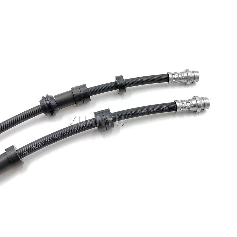 2pcs Front Left Brake Hose LR095289 For Land Rover Range Rover Evoque Discovery Sport L538 240PS PT204 2012-2018 2.0L