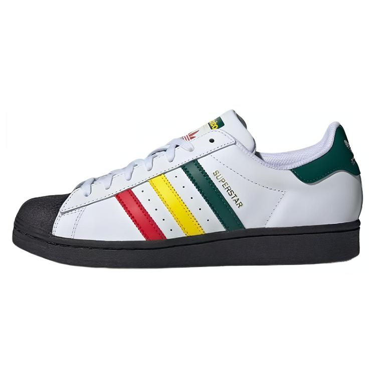 Superstar Adidas Originals Rasta - White IH3120 36