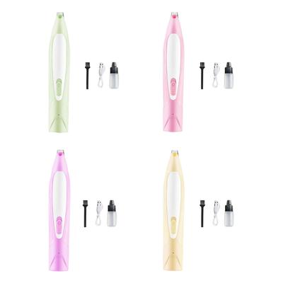Cat Grooming Shaver with Light Low Noise USB Rechargeable Shaver Pet Hair Trimmers Set Suitable for Dogs Cats Long Hair