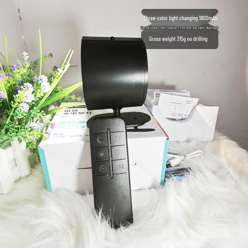 Wireless Remote Control Bedside Night Light – Eye-Friendly Table Lamp for Reading and Baby Feeding